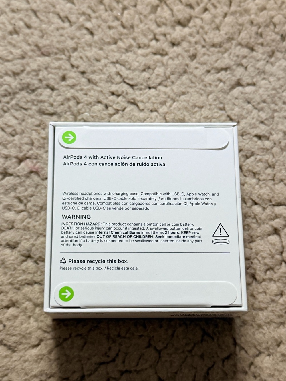 ✨ Brand new AirPods 4 with Active Noise Cancellation✨ - Picture 2 of 5